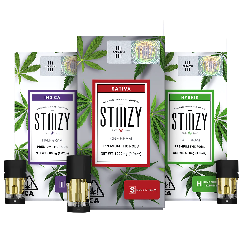 STIIIZY X-BLEND VAPE PODS - 1 GRAM
