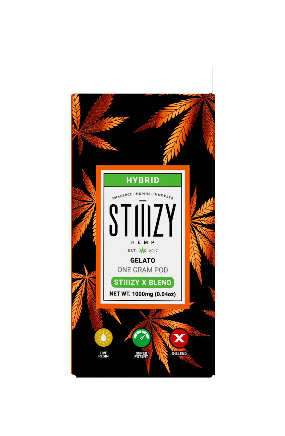 STIIIZY X-BLEND VAPE PODS - 1 GRAM