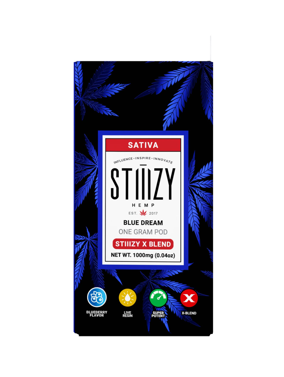 STIIIZY X-BLEND VAPE PODS - 1 GRAM