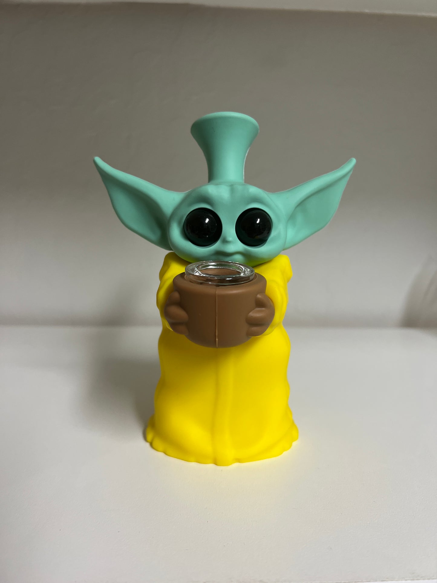 GLASS BONG - YODA BUBBLE BONG - 001