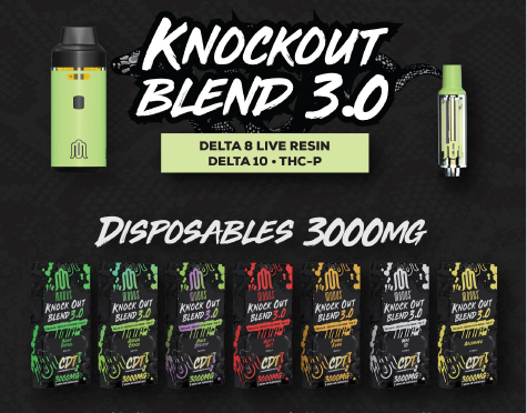 MODUS KNOCKOUT BLEND DISPOSABLE 3000MG