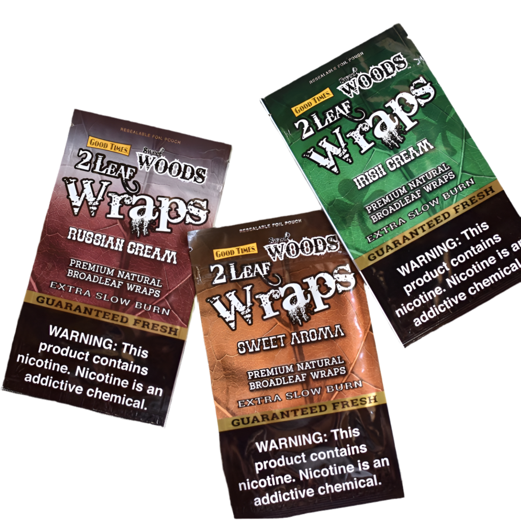 GOOD TIME WOODS LEAF WRAPS 60 CT