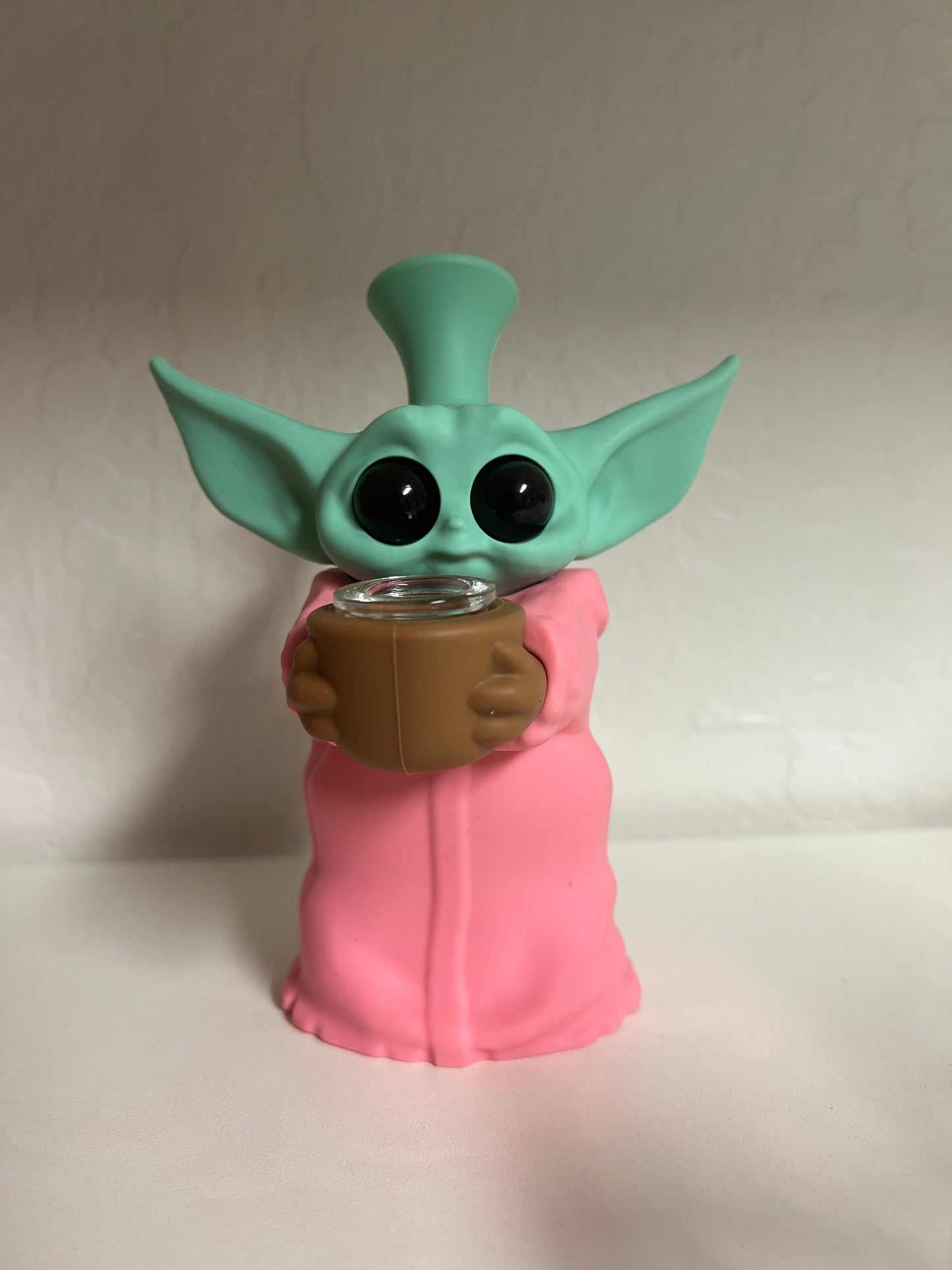 GLASS BONG - YODA BUBBLE BONG - 001