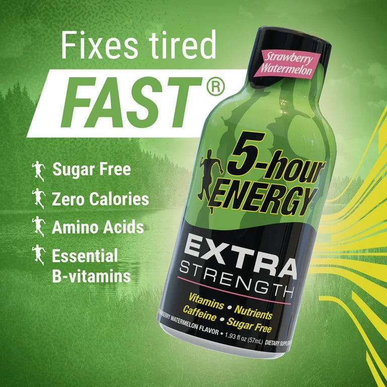 5-HOUR ENERGY EXTRA STRENGTH - STRAWBERRY WATERMELON