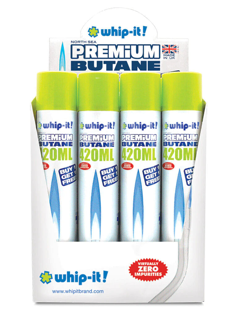 PREMIUM WHIP-IT BUTANE 12PC