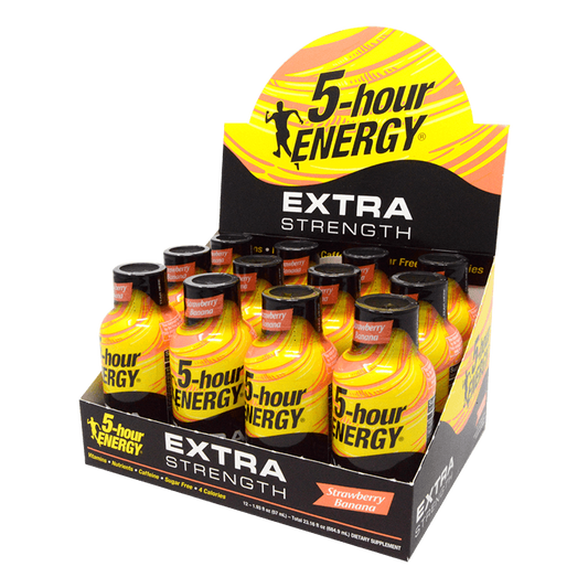 5-Hour Extra Strength Strawberry Banana Energy Bottles