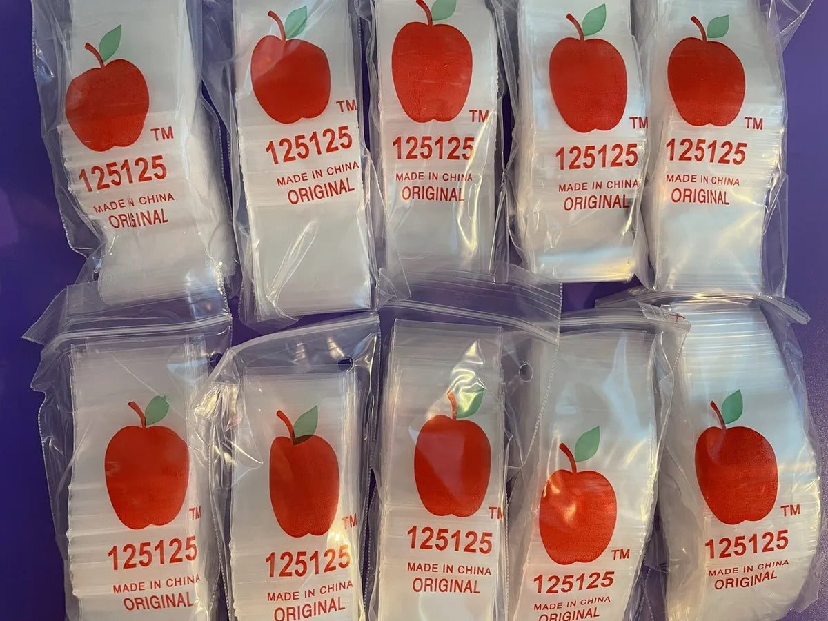 APPLE BAGS - CLEAR BUNDLES