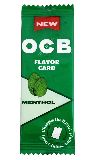 OCB CARD MENTHOL 25 CT