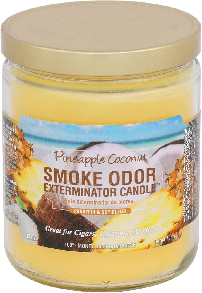 SMOKE ODOR CANDLE 13OZ JAR CANDLES ( MIX & MATCH)