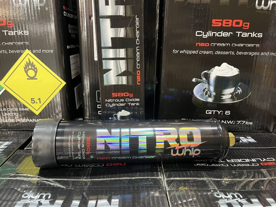 NITRO WHIP N2O 580G /.95 L ( 6ct case )