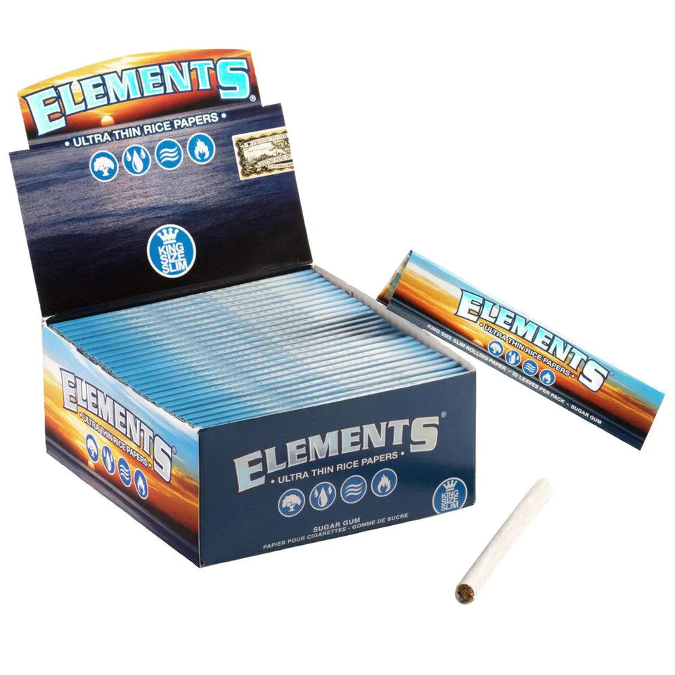 ELEMENTS KING SIZE SILM 50CT