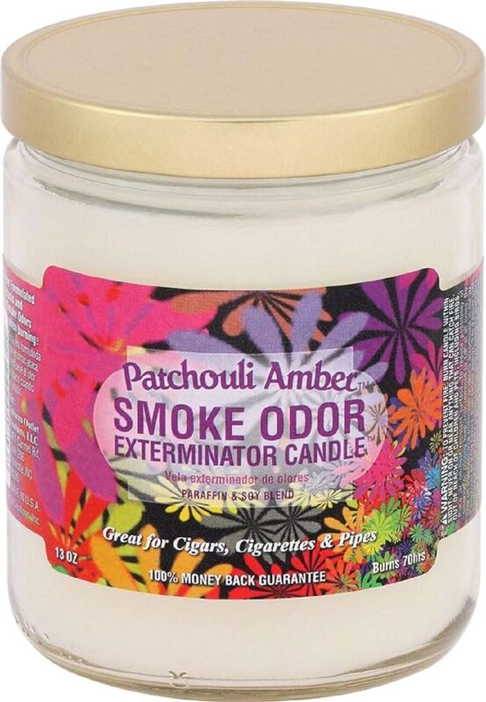 SMOKE ODOR CANDLE 13OZ JAR CANDLES ( MIX & MATCH)