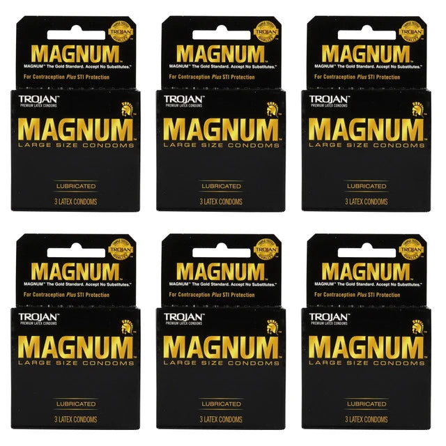 TROJAN - BLACK MAGNUM 6/3PK