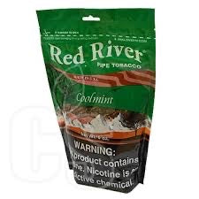 RED RIVER COOL MINT PIPE TOBACCO BAG (6OZ)