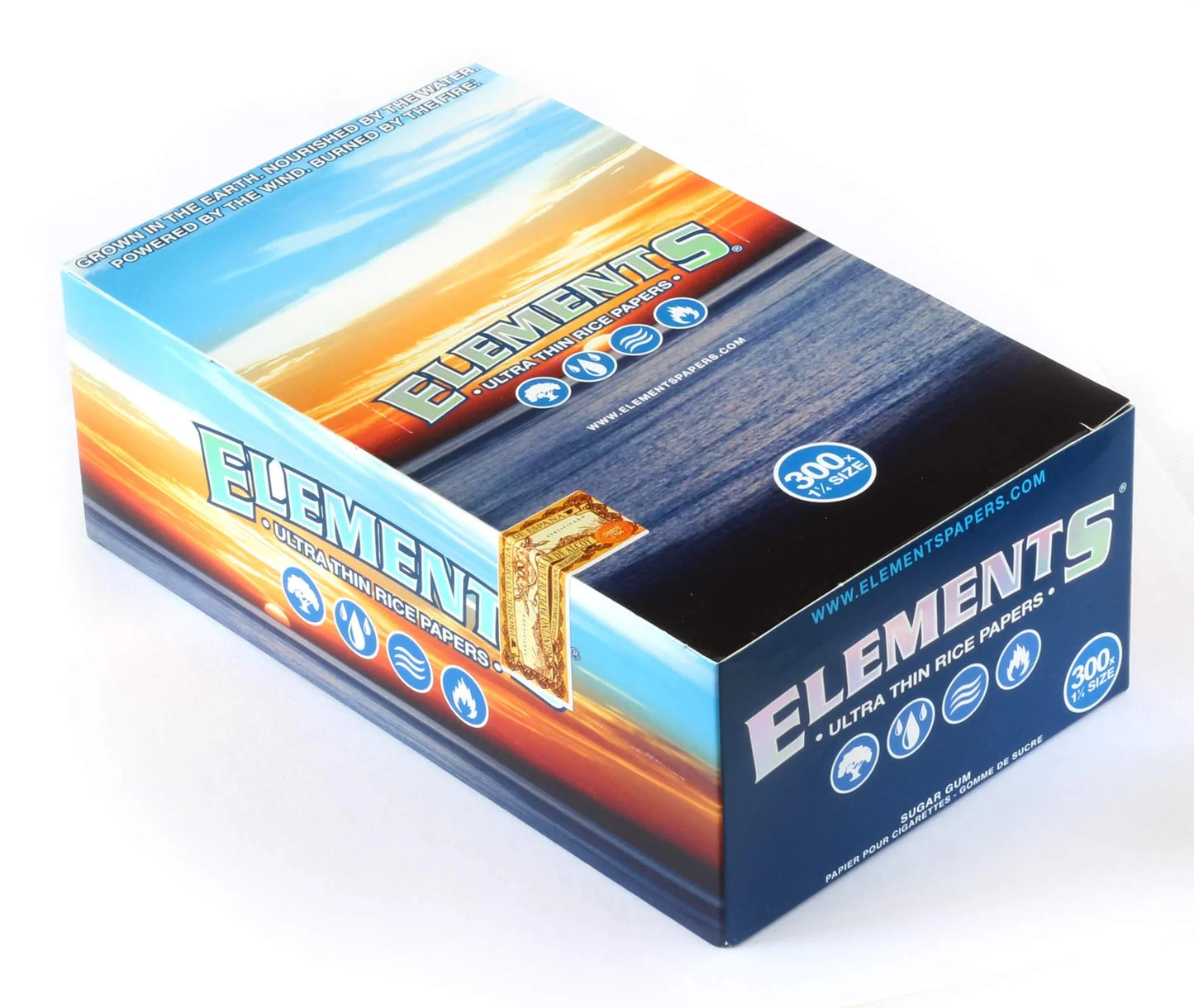 ELEMENTS ROLLING PAPERS 300 ULTRA THIN RICE PAPERS