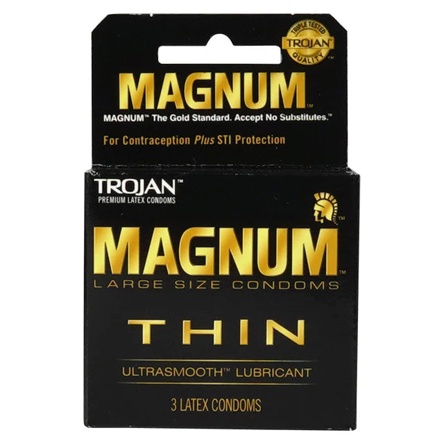 CONDOMS MAGNUM THIN 6/3PK