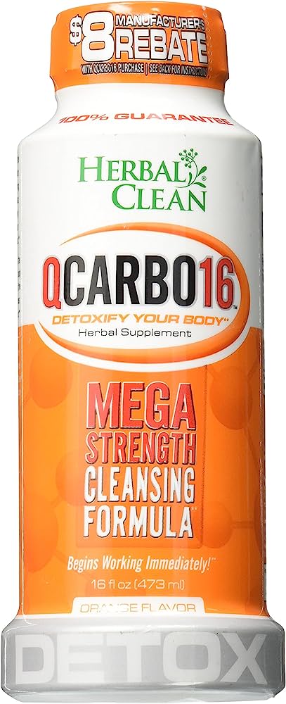 QCARBO HERBAL CLEAN ORANGE 16FL