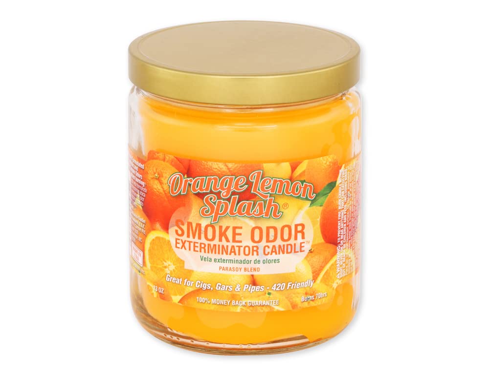 SMOKE ODOR CANDLE 13OZ JAR CANDLES ( MIX & MATCH)