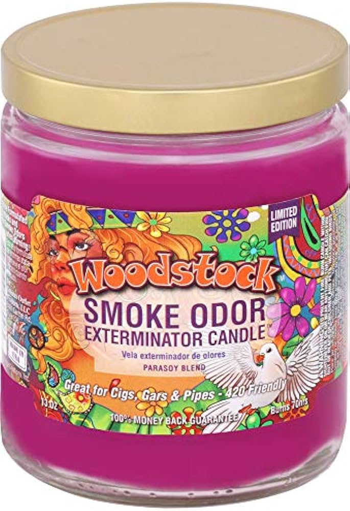 SMOKE ODOR CANDLE 13OZ JAR CANDLES ( MIX & MATCH)