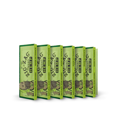 ZIG-ZAG ORGANIC HEMP 1¼ ROLLING PAPER 24CT