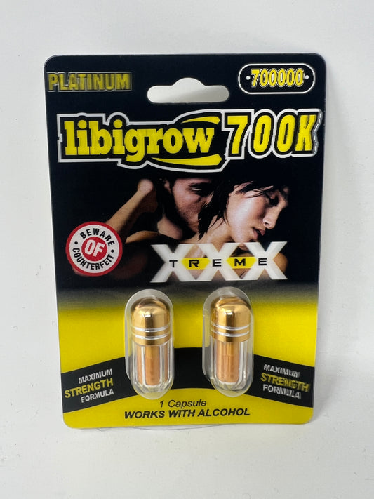 LIBIGROW 700K DOUBLE CAPS 24PK ($3.99 EA )