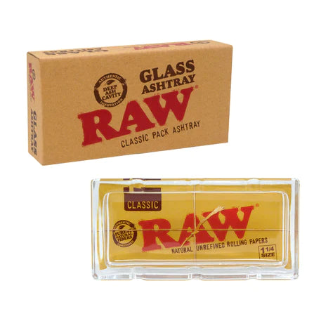 RAW CLASSIC PACK GLASS ASHTRA 1ct