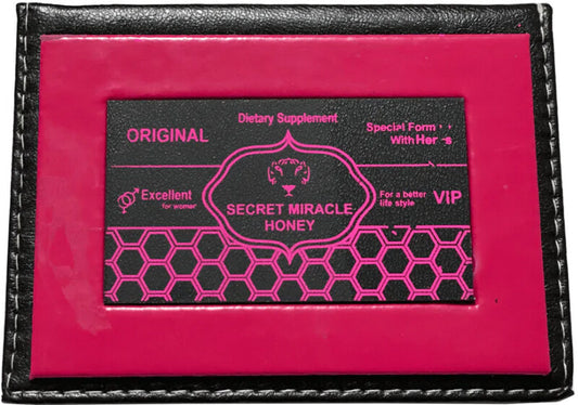 SECRET MIRACLE HONEY FOR WOMEN VIP 12 SACHETS