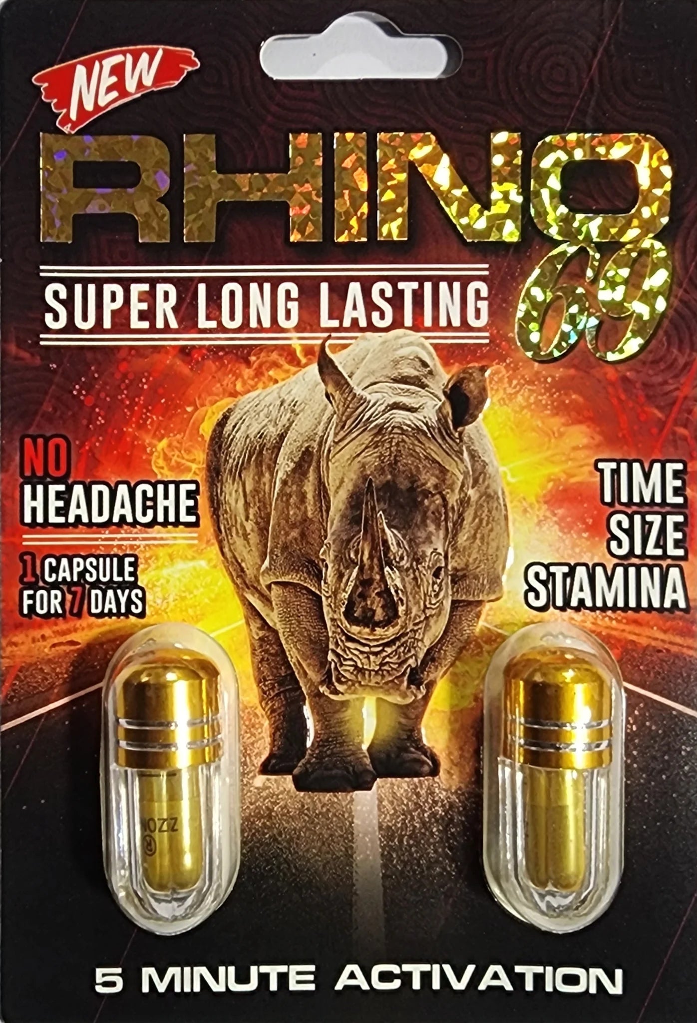 Rhino new 69 Double pills $3.99 EA