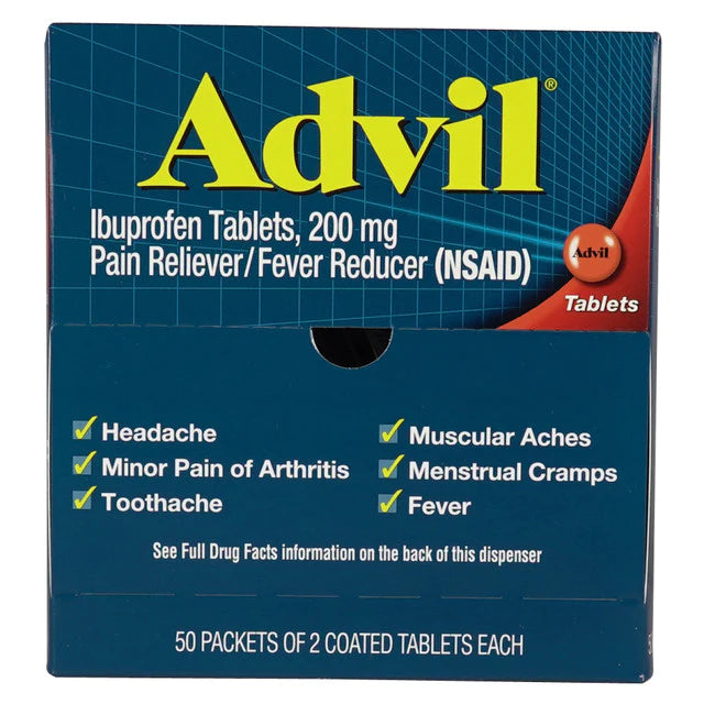 ADVIL TABLETS 50 PK