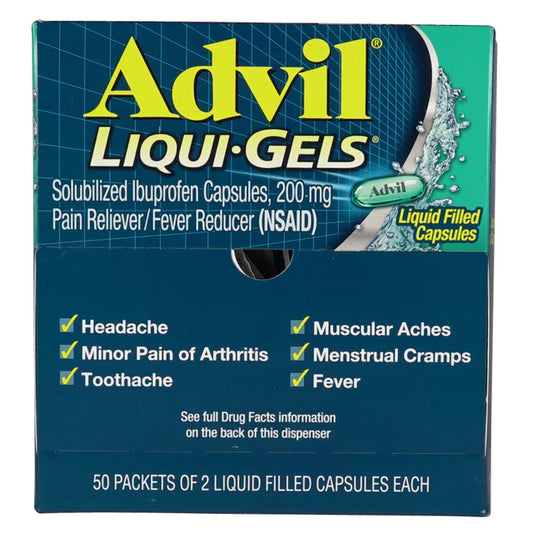 ADVIL LIQUI.GELS 50 PK