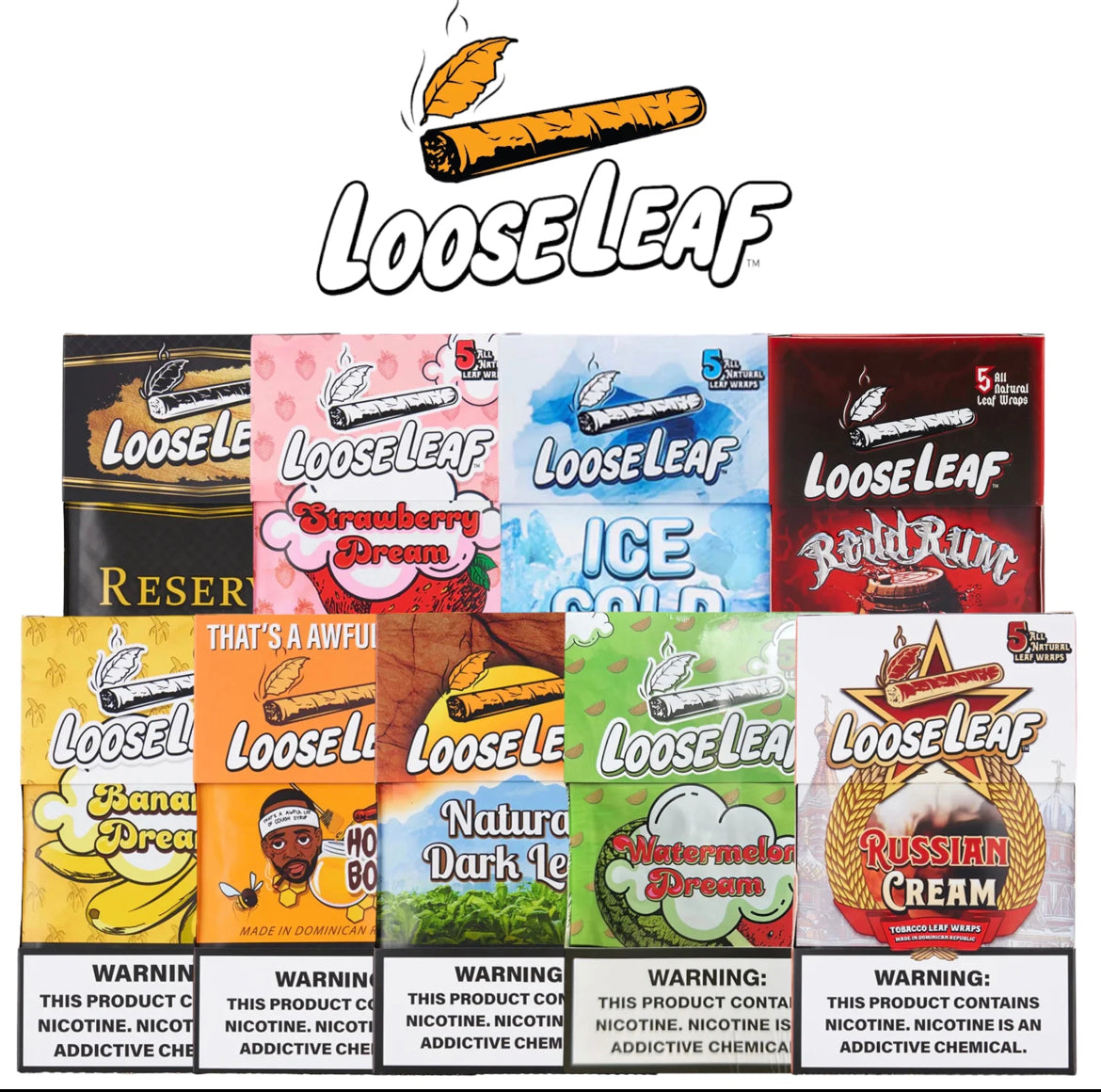 LOOSELEAF LEAF WRAPS 8-5 PK