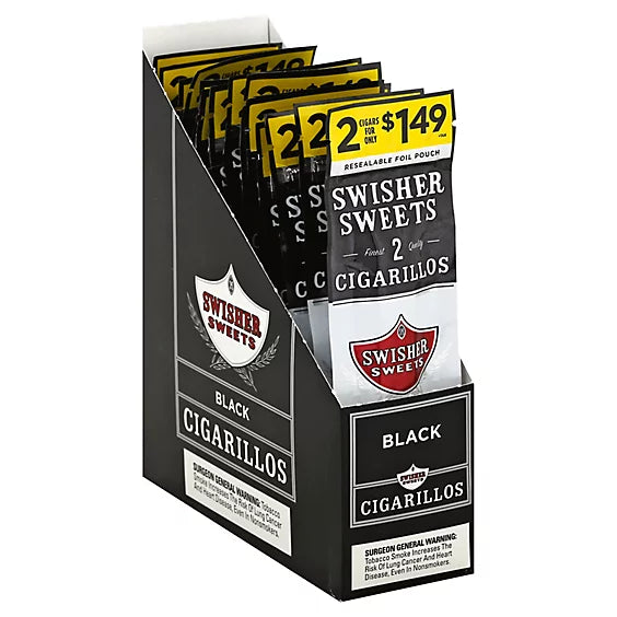 SWISHER SWEETS CIGARILLOS CIGARS 2/$1.49¢