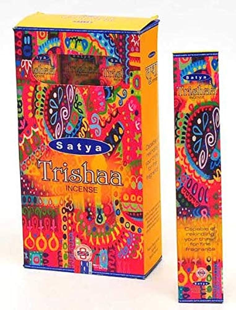 SATYA NAG CHAMPA TRISHA INCENSE DOZEN 15 G