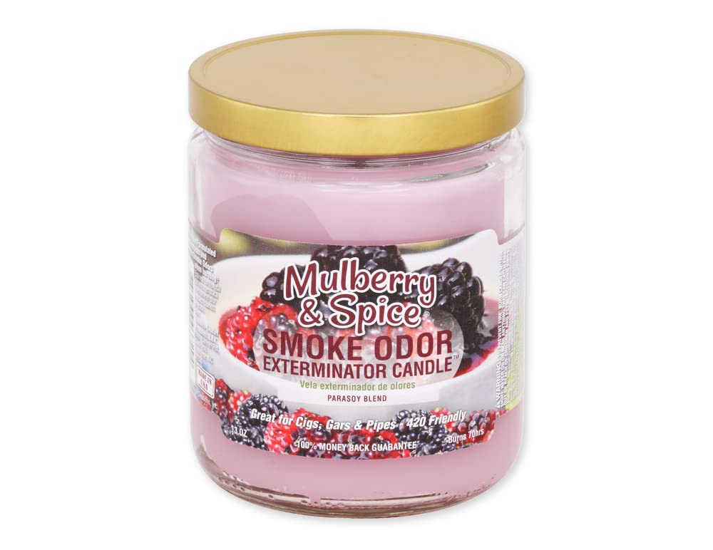 SMOKE ODOR CANDLE 13OZ JAR CANDLES ( MIX & MATCH)