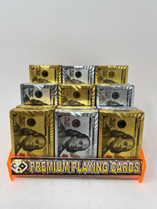 PREMIUM 3D PLAYING CARDS 18PC ( $4.49 EA )