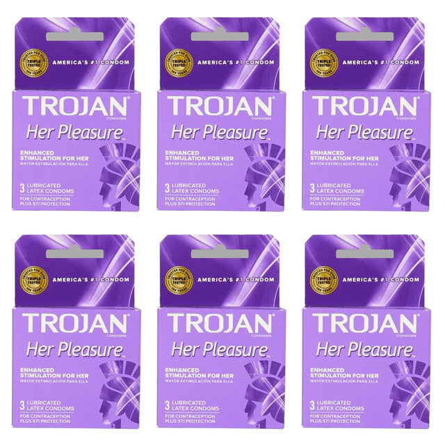 Trojan - Light Purple Her Pleasure 6ct