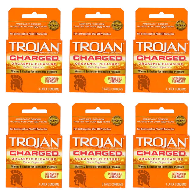 Trojan - Orange Charged 6ct