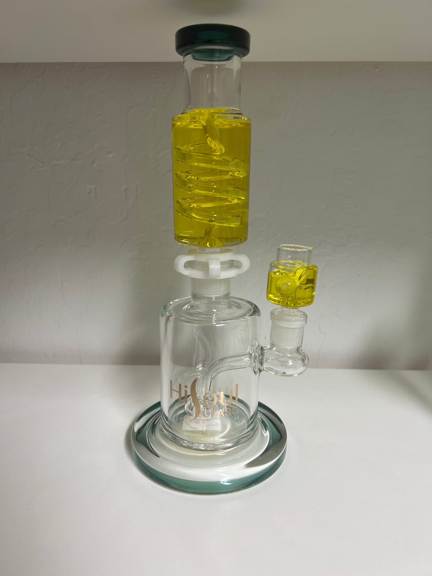 GLASS BONG HI SOUL LIQUID BUBBER ( D1 )