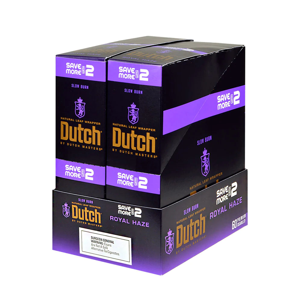 DUTCH MASTERS 2/$1.49 CIGARILLOS 30 PACKS OF 2