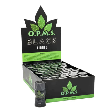 O.P.M.S. BLACK - KRATOM SHOT 45CT ( $9.99 EA)