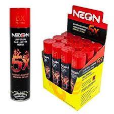 NEON BUTANE 5X 12 PC