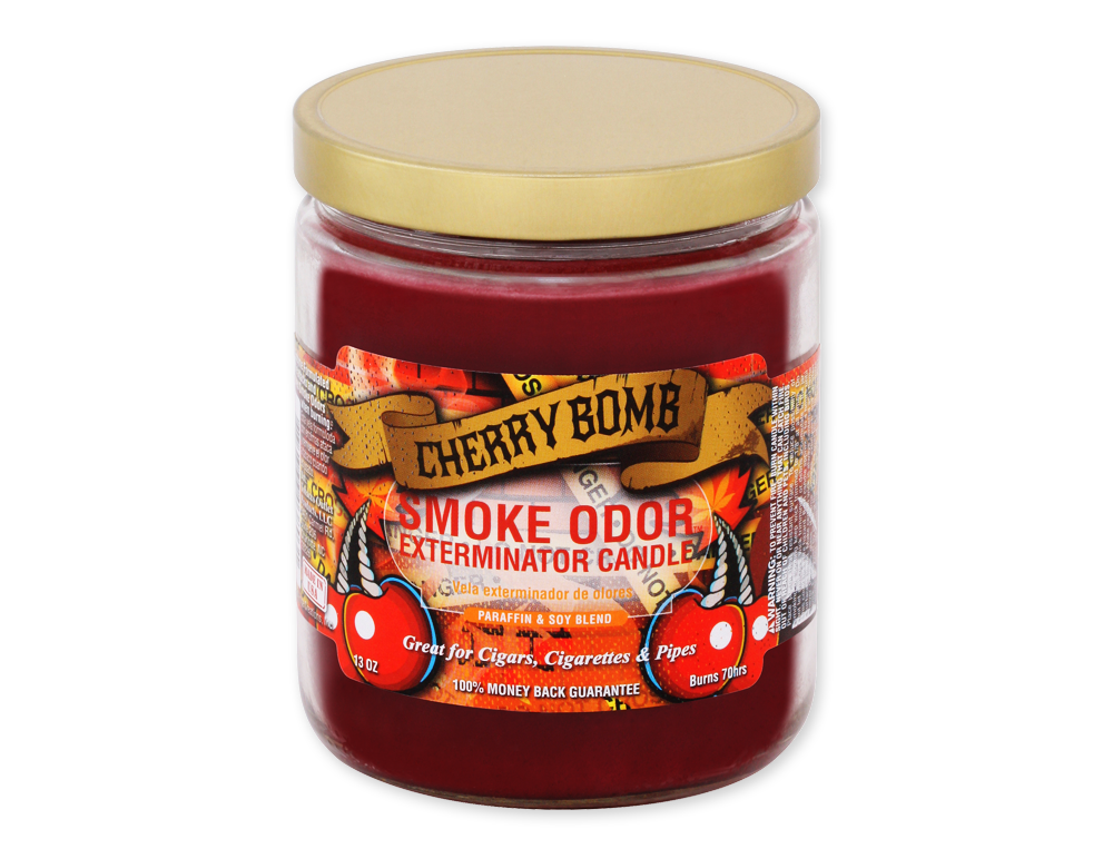 SMOKE ODOR CANDLE 13OZ JAR CANDLES ( MIX & MATCH)