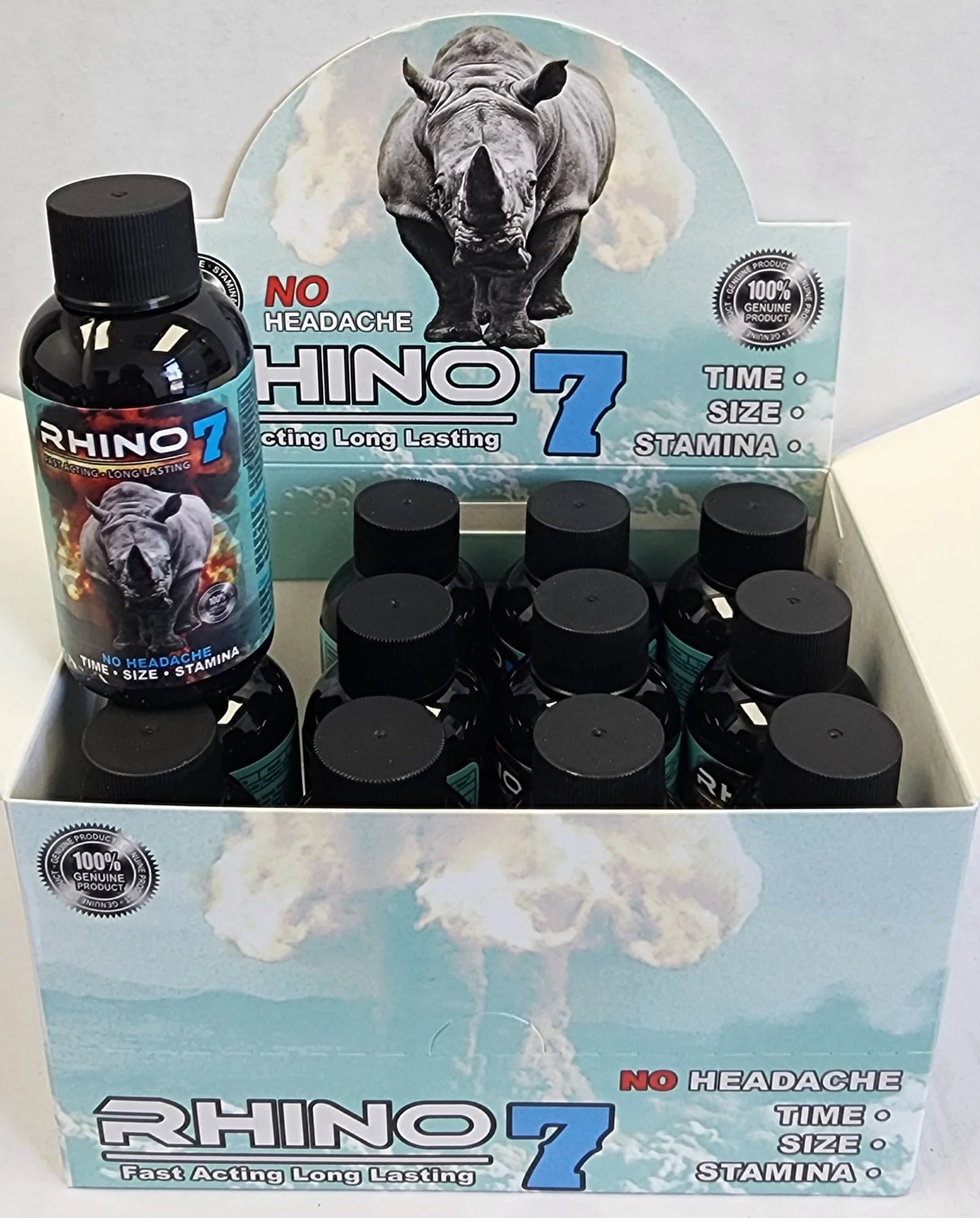 RHINO 7 SHOTS 2OZ 12 CT