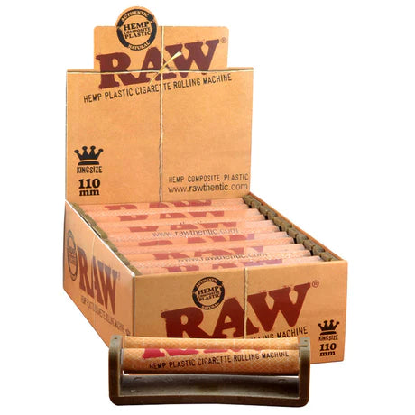 RAW 110MM CIGARETTE ROLLER 12CT