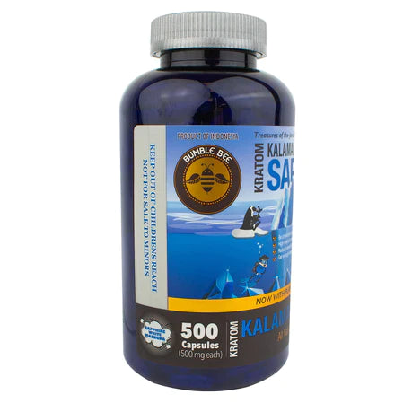 Bumble Bee Kratom (Capsules) (500ct) ( Kalamantan Sapphire )