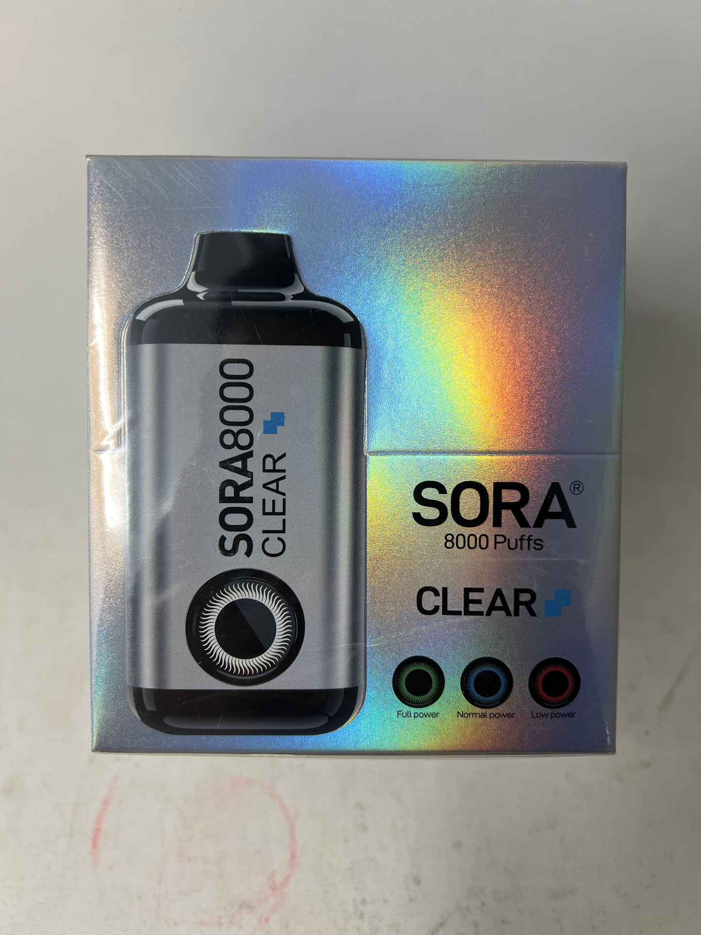 SORA DISPOSABLE VAPE 8000 PUFFS 5CT