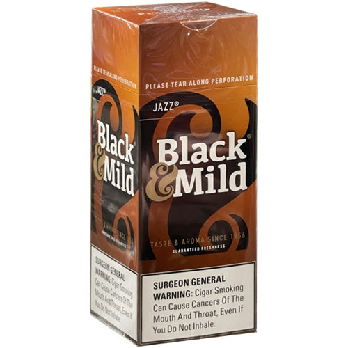 BLACK & MILD PLASTIC TIP 25CT