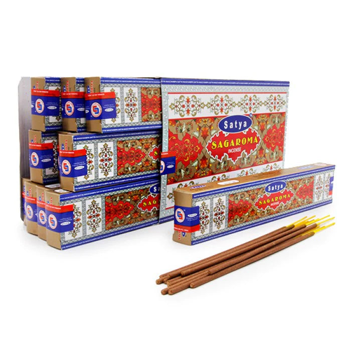 SATYA NAG CHAMPA SAGAROMA INCENSE 12 CT