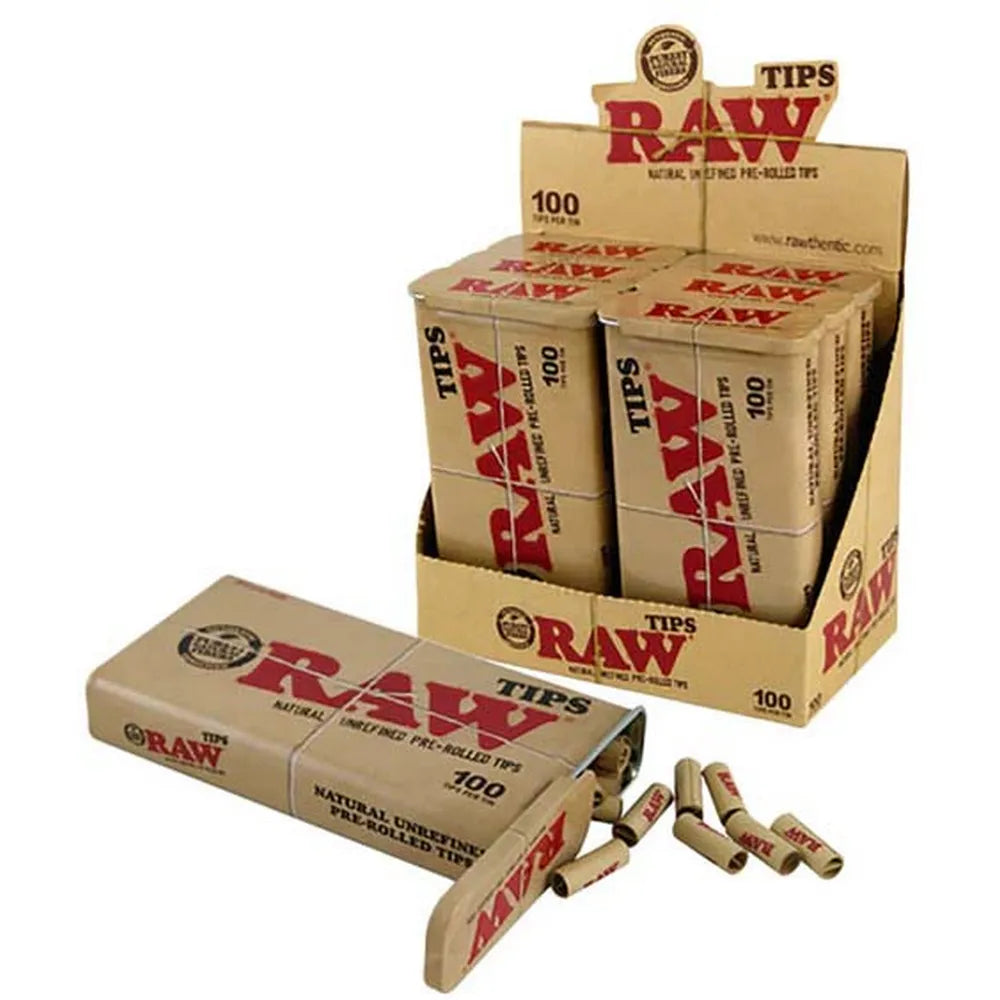 RAW PRE-ROLLED TIPS 100TIP