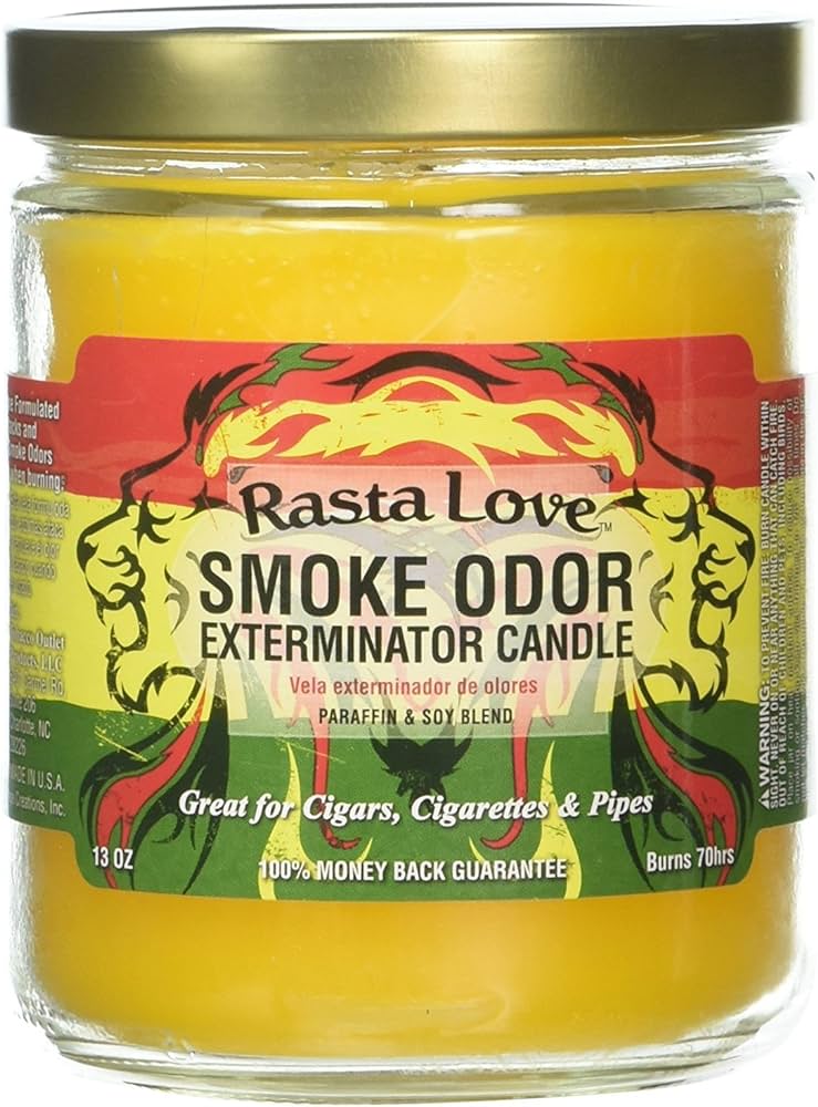 SMOKE ODOR CANDLE 13OZ JAR CANDLES ( MIX & MATCH)